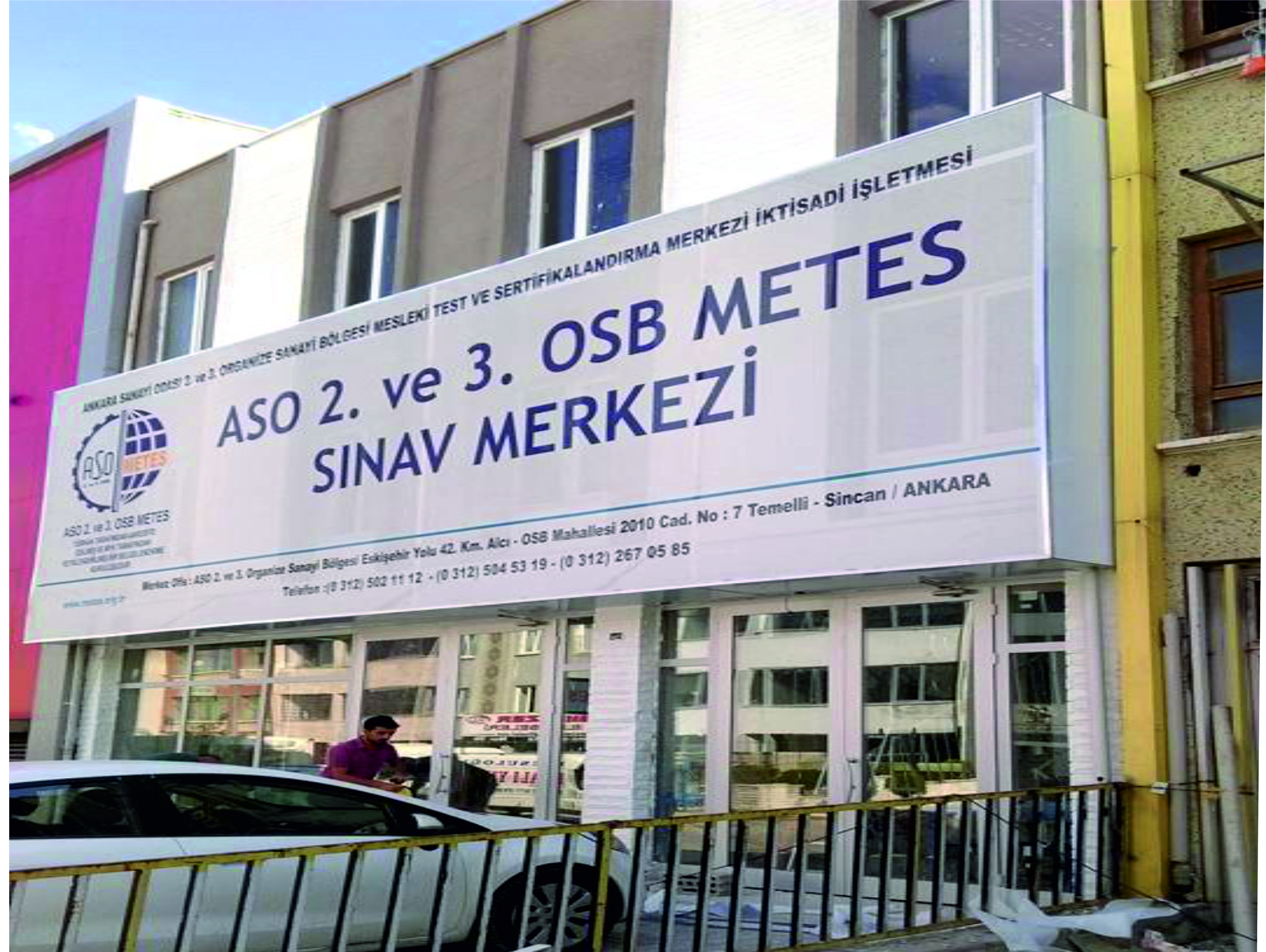 ankara mes branda cephe kaplaması