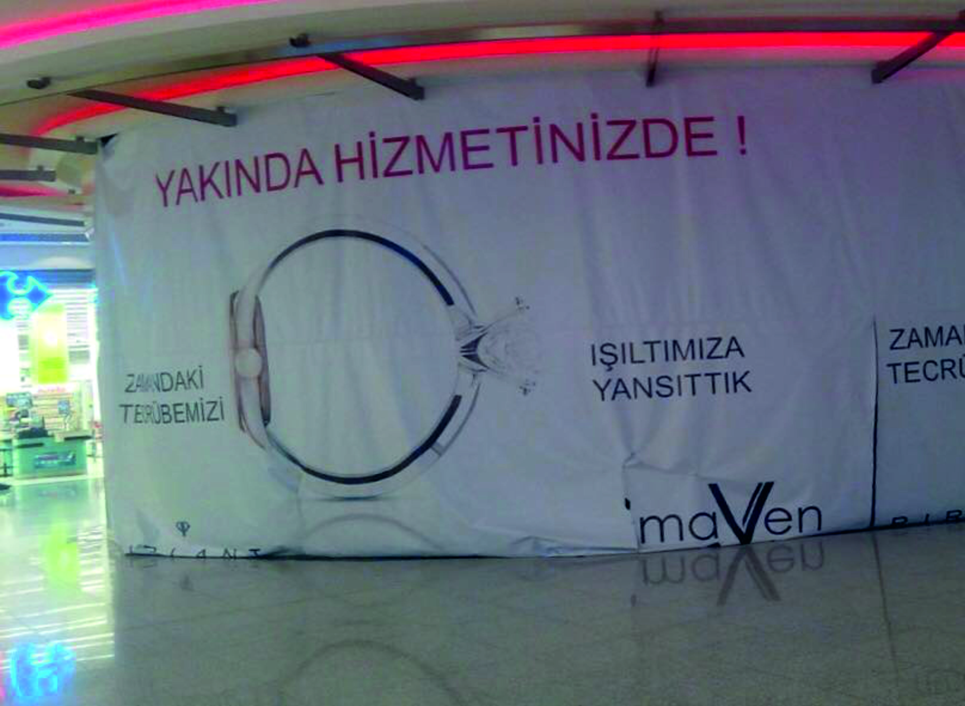 avm iç mekan branda kapama