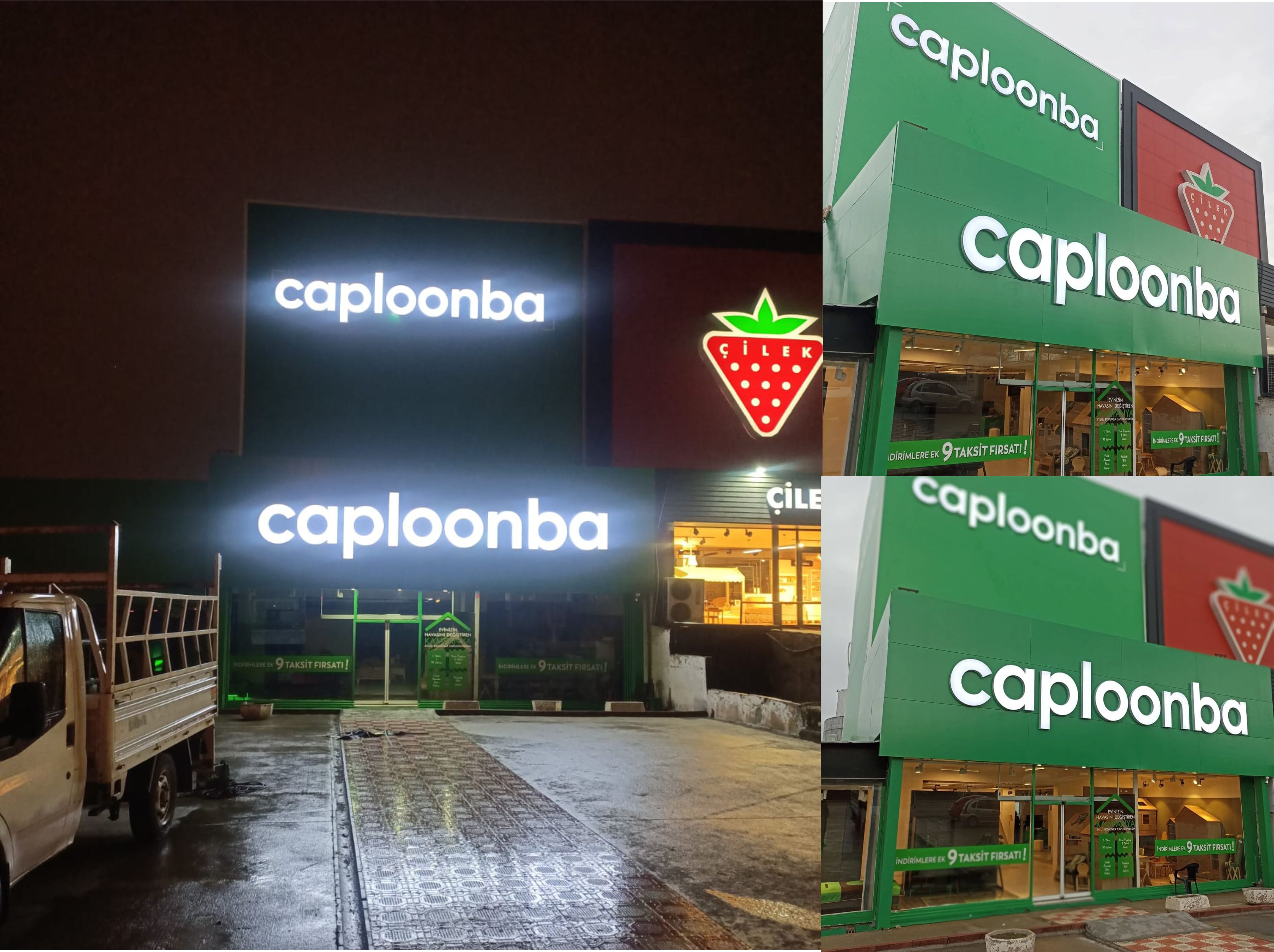 isikli ters tava alüminyum