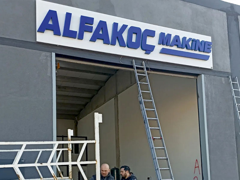 Kurumsal Kutu harf tabela isikli